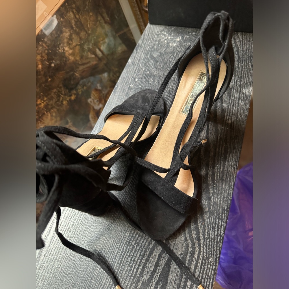 Black heels